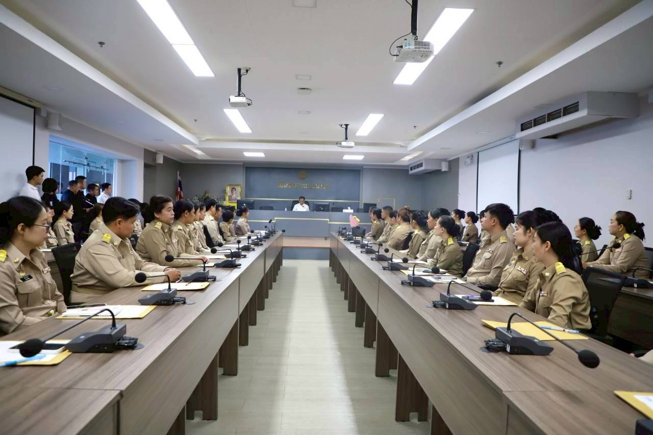 รองผู้ว่าราชการจังหวัดกำแพงเพชรเป็นประธานในการรับรายงานตัวและให้โอวาทแก่ข้าราชการหรือพนักงานส่วนท้องถิ่นที่ได้รับการบรรจุใหม่สังกัดองค์กรปกครองส่วนท้องถิ่นในพื้นที่จังหวัดกำแพงเพชร