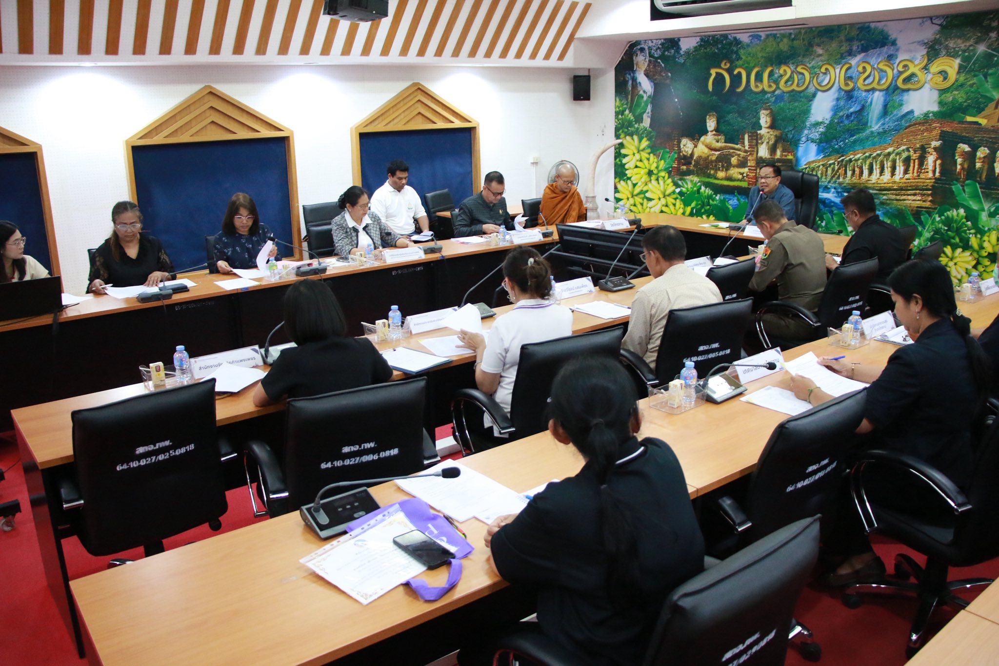 รองผู้ว่าราชการจังหวัดกำแพงเพชรประชุมคณะกรรมการดำเนินโครงการพัฒนาศักยภาพบุคลากรภาครัฐด้วยวิถีพุทธ จังหวัดกำแพงเพชรประจำปีงบประมาณ พ.ศ. 2569