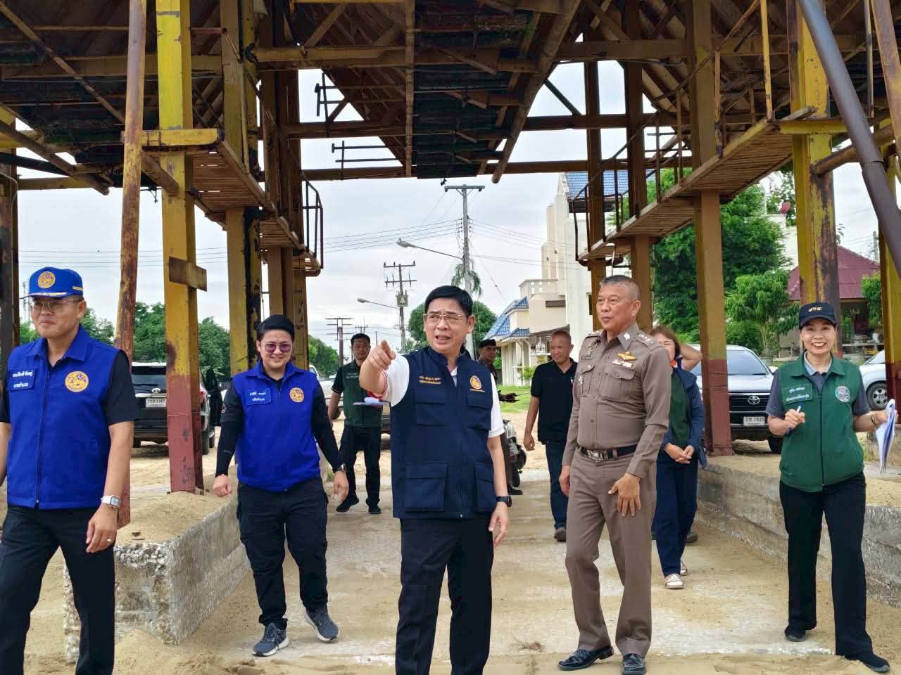 จังหวัดกำแพงเพชรคณะอนุกรรมการฯ ลงพื้นที่ตรวจสอบสถานที่กิจการดูดทรายและประชุมพิจารณาอนุญาตให้ดูดทรายประจำจังหวัดกำแพงเพชร ในพื้นที่ อำเภอเมืองกำแพงเพชร