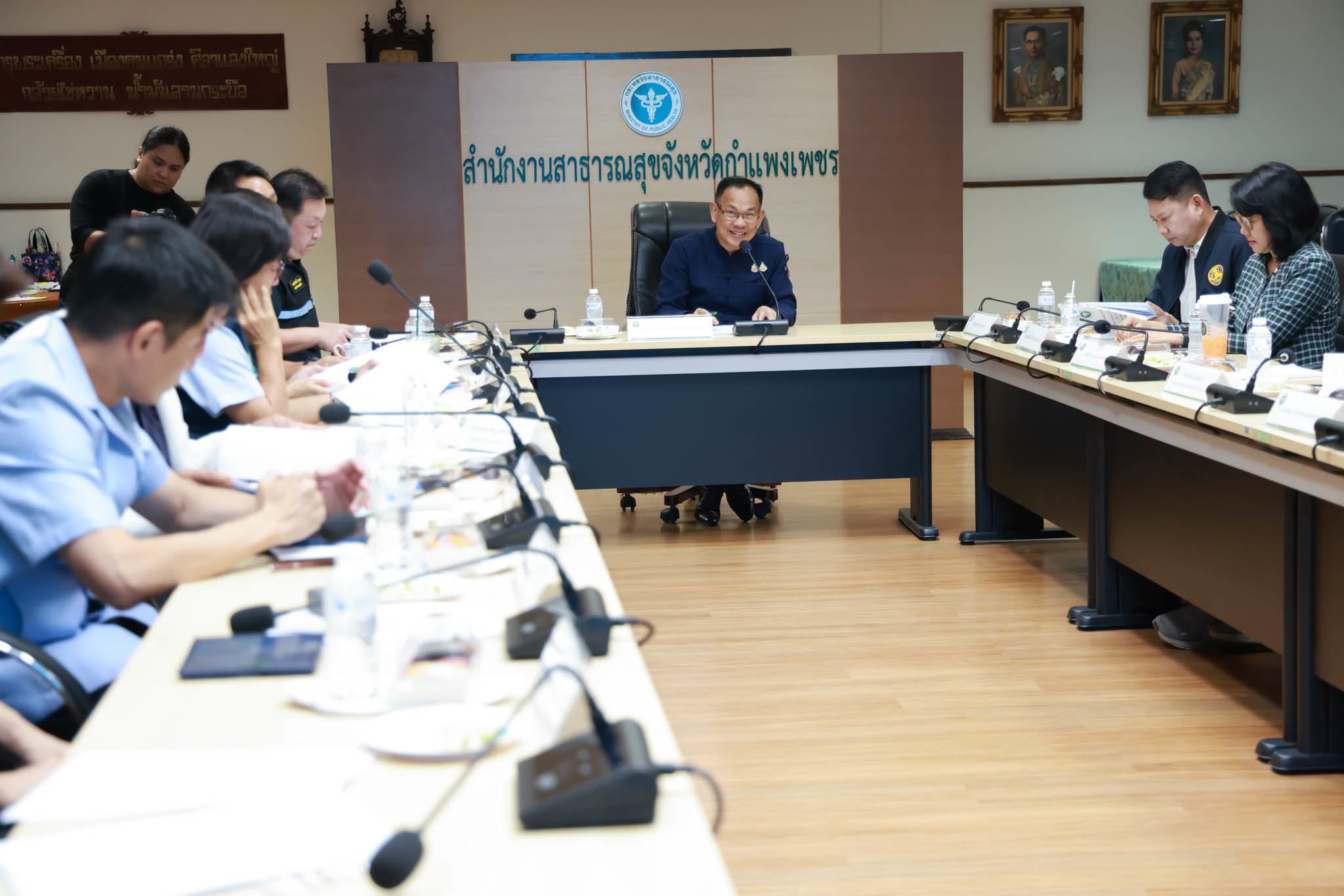 จังหวัดกำแพงเพชร ประชุมคณะกรรมการโรคติดต่อจังหวัดกำแพงเพชร และผู้เกี่ยวข้อง ครั้งที่ 1/2569 เพื่อให้การดำเนินงานเป็นไปด้วยความเรียบร้อย รวดเร็วและมีประสิทธิภาพ และขับเคลื่อนตามนโยบายคณะกรรมการโรคติดต่อแห่งชาติกำหนด