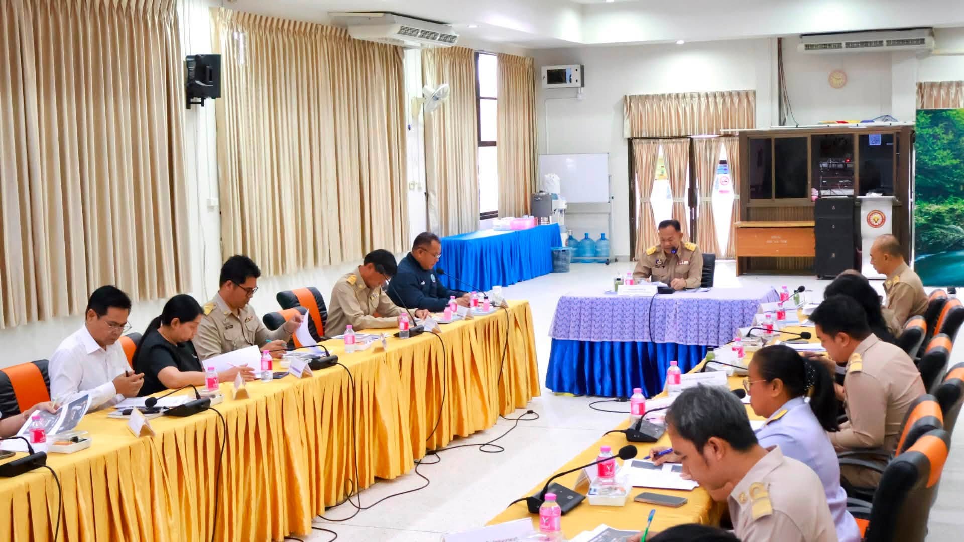 จังหวัดกำแพงเพชร ประชุมคณะกรรมการจัดกิจกรรมส่งเสริมการท่องเที่ยวเชิงกีฬา (Sport Tourism) "Trail Running " 